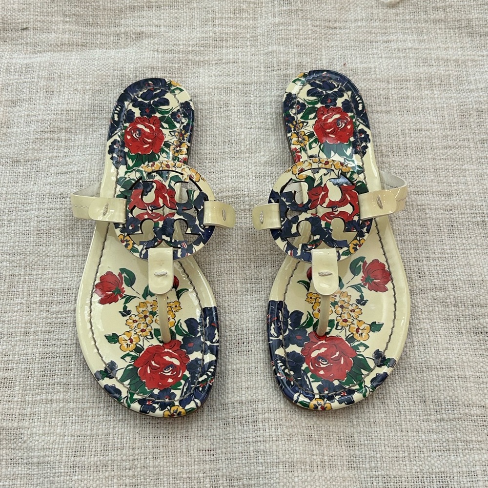 Tory Burch Miller Tea Rose Sandals